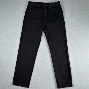 Rustler Mens Jeans 34x32 Regular Fit Straight Leg Black Denim NWT